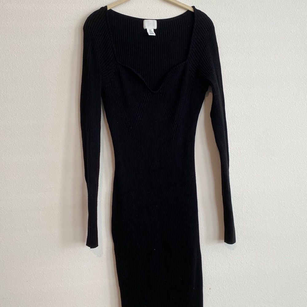 Black body con maxi dress
